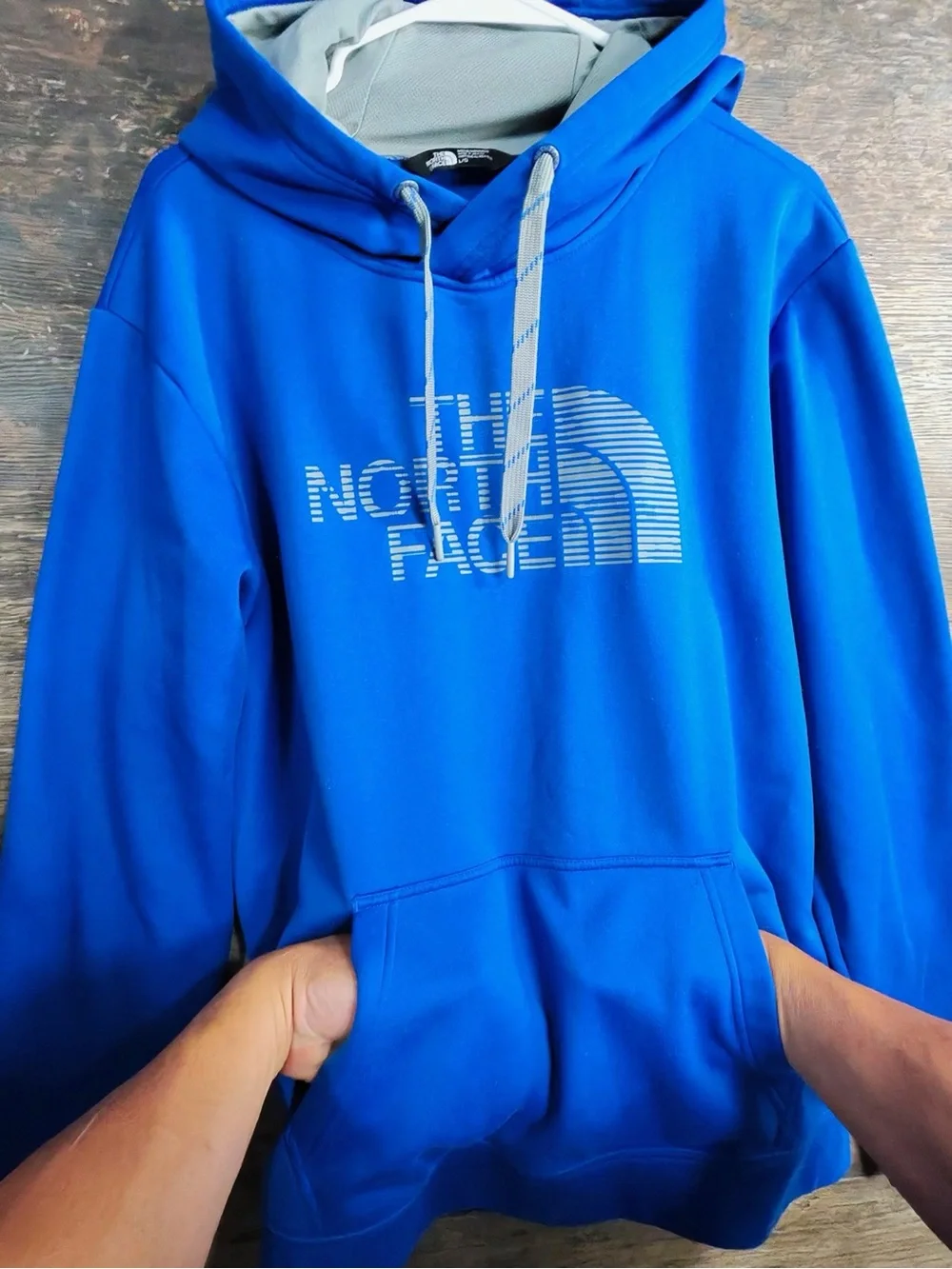 The North Face Electric Blue Pullover Hoodie